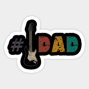 GUITAR DAD Sticker